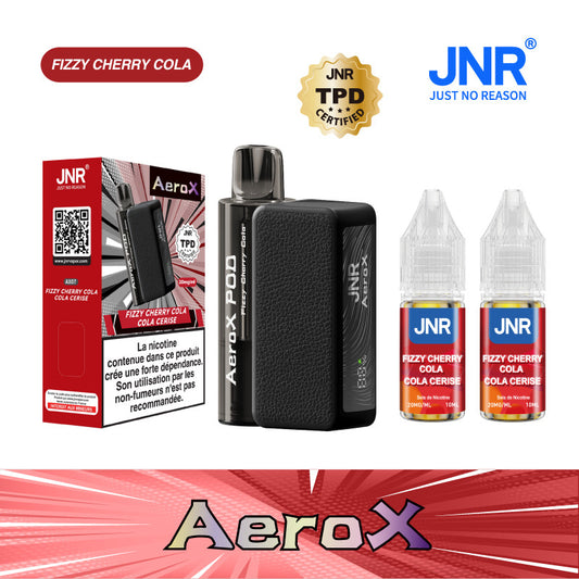 Aero X JNR 32000 – Fizzy Cherry Cola (2x10ml – 20mg/ml)