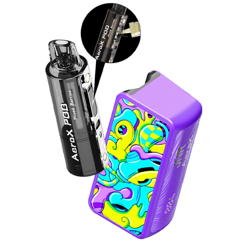 Aero X JNR 32000 – Passion Fruit Kiwi (2x10ml – 20mg/ml)