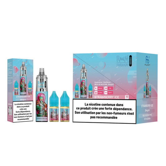 RANDM FUMOT – Tornado 20000 Strawberry Ice (2x10ml – 20mg/ml)