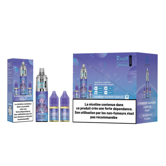 RANDM FUMOT – Tornado 20000 Strawberry Raspberry Cherry (2x10ml – 20mg/ml)