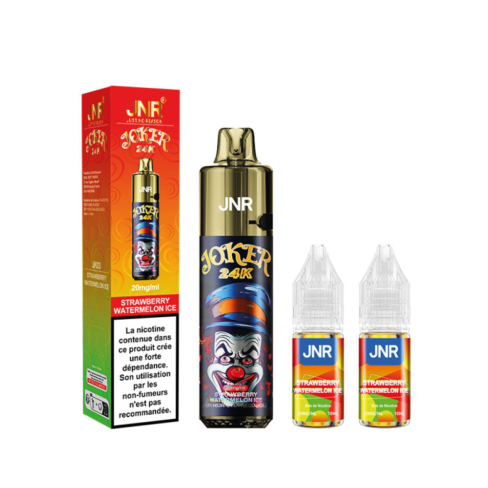 JOKER JNR 24000 – Strawberry Watermelon Ice (2x10ml – 20mg/ml)