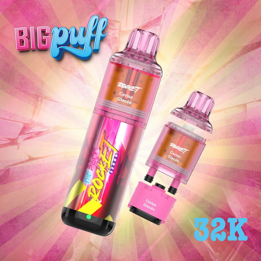 KIT ROCKET 32K 2ML (+ 2 X 10ML) 2% BIG PUFF
