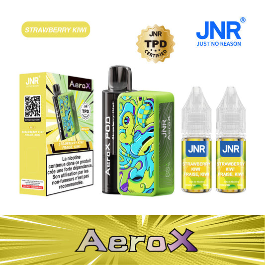 Aero X JNR 32000 – Strawberry Kiwi (2x10ml – 20mg/ml)
