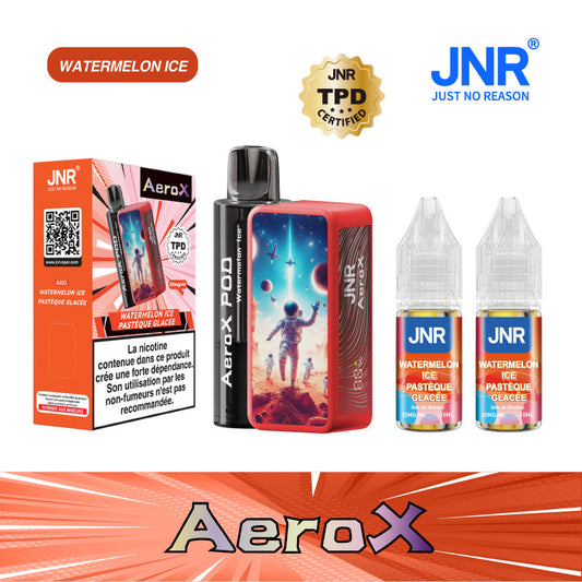 Aero X JNR 32000 – Watermelon Ice (2x10ml – 20mg/ml)