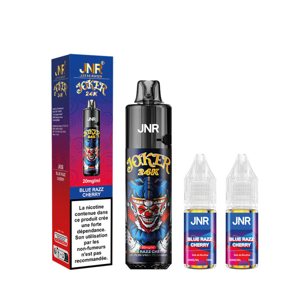 JOKER JNR 24000 – Blue Razz Cherry (2x10ml – 20mg/ml)