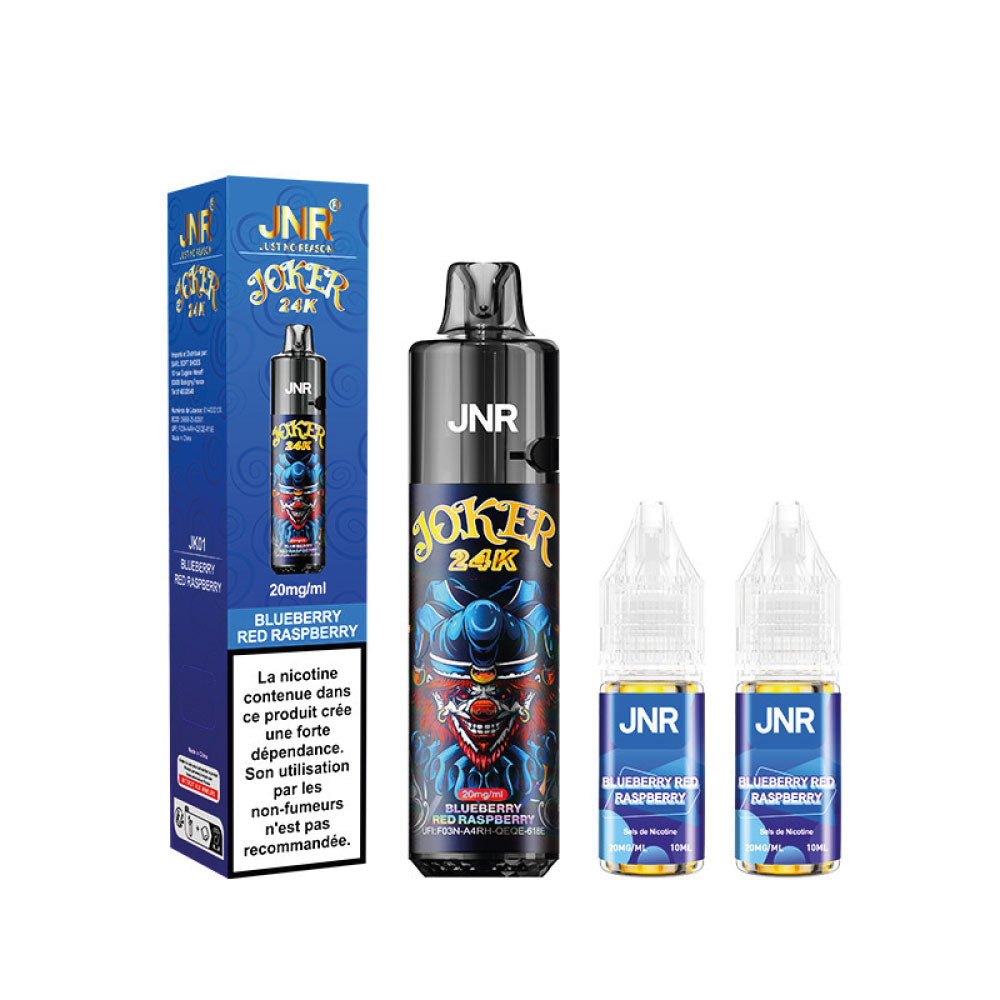 JOKER JNR 24000 – Blueberry Red Raspberry (2x10ml – 20mg/ml)