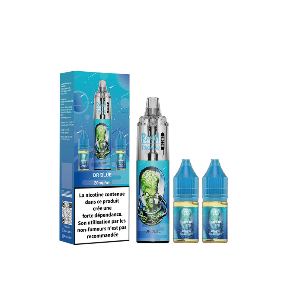 RANDM FUMOT – Tornado 20000 DR BLUE (2x10ml – 20mg/ml)