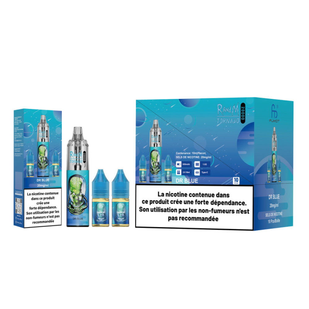 RANDM FUMOT – Tornado 20000 DR BLUE (2x10ml – 20mg/ml)