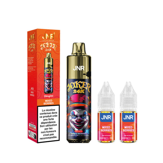 JOKER JNR 24000 – Mixed Berries (2x10ml – 20mg/ml)
