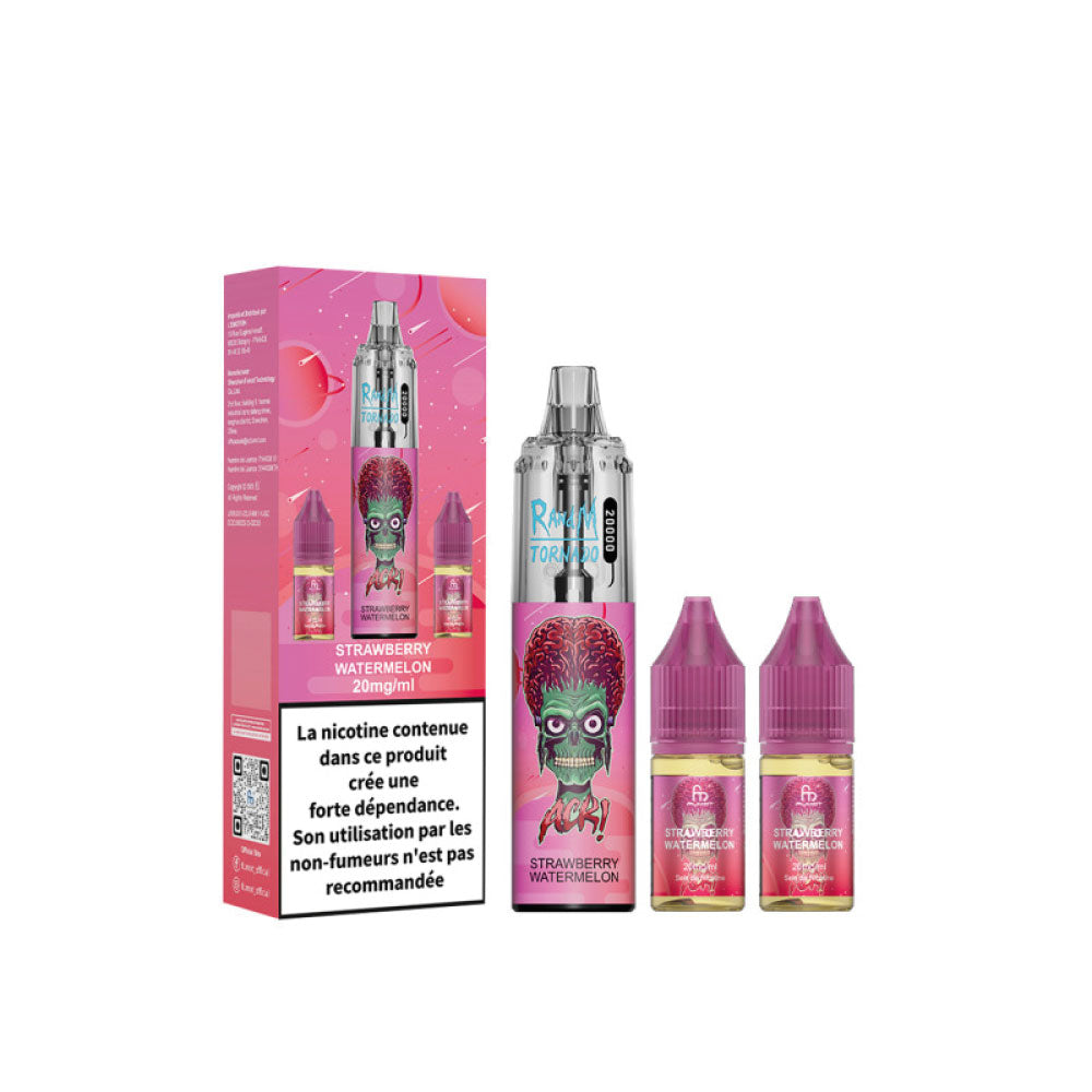 RANDM FUMOT – Tornado 20000 Strawberry Watermelon (2x10ml – 20mg/ml)