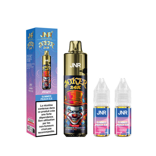 JOKER JNR 24000 – Summer Peach (2x10ml – 20mg/ml)