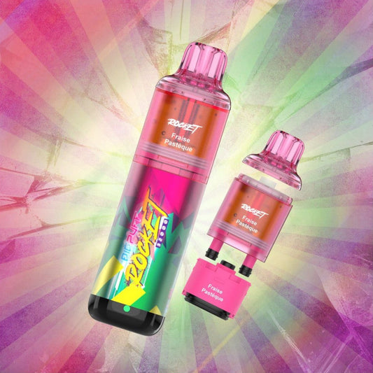 BIG PUFF ROCKET 32000 – Fraise Pastèque (2x10ml – 20mg/ml)