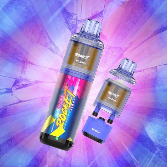 BIG PUFF ROCKET 32000 – Mr Blue (2x10ml – 20mg/ml)
