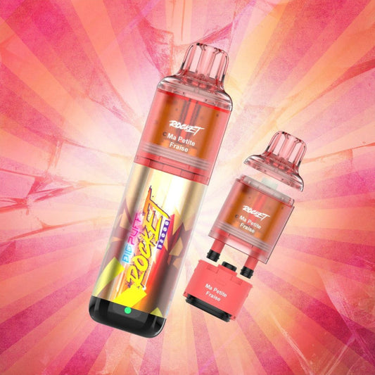 BIG PUFF ROCKET 32000 – Ma Petite Fraise (2x10ml – 20mg/ml)