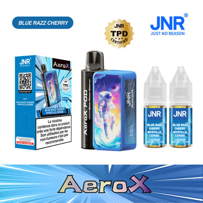 Aero X JNR 32000 – Blue Razz Cherry (2x10ml – 20mg/ml)