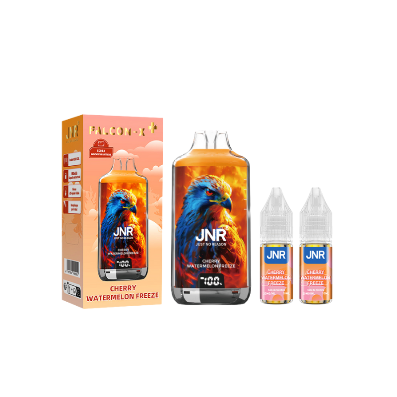 Kit Falcon X 28000 10ml (2x10ml 20mg) JNR - Cherry Watermelon Freeze