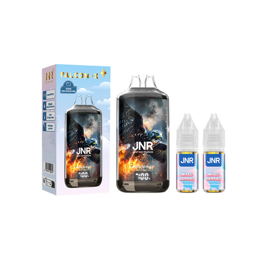 Kit Falcon X 28000 10ml (2x10ml 20mg) JNR - Mixed Berries