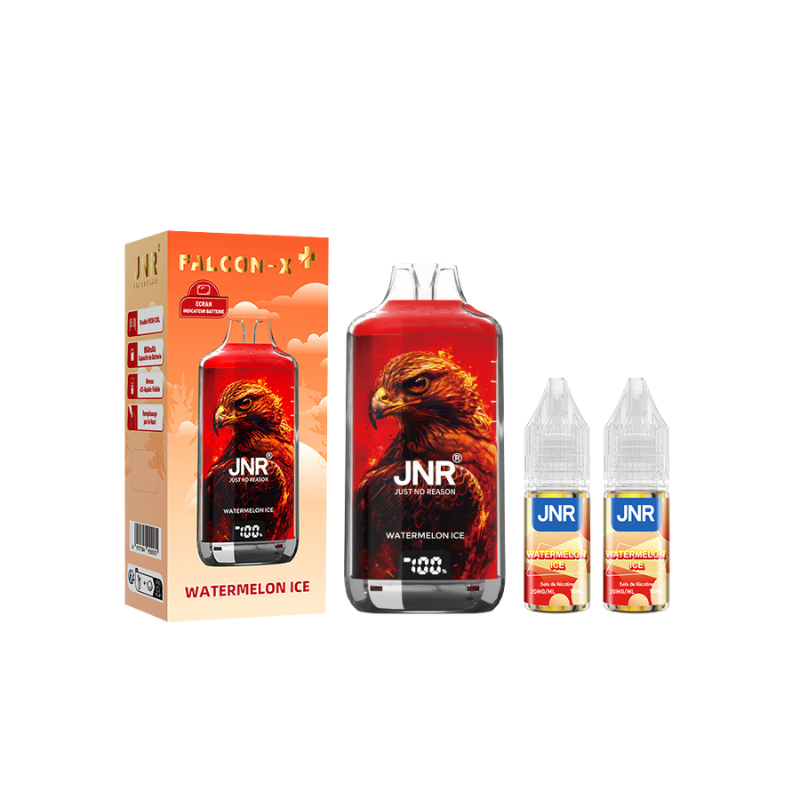 Kit Falcon X 28000 10ml (2x10ml 20mg) JNR - Watermelon Ice